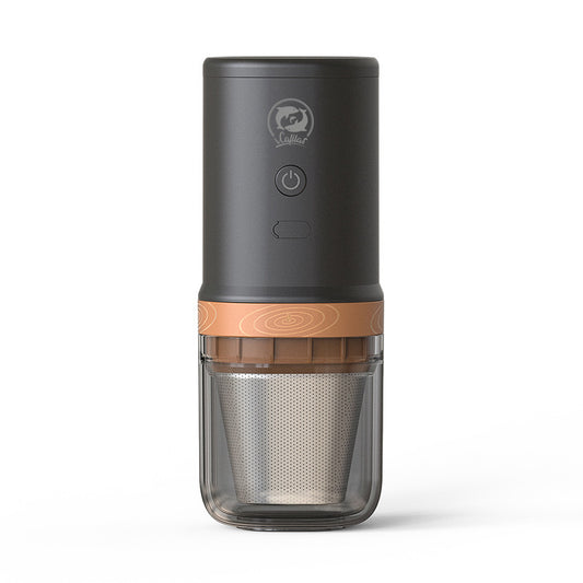 Portable Outdoor Grinding And Brewing Integrated Coffee Device