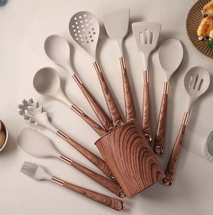 Silicone cooking set