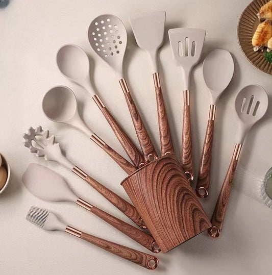 Silicone cooking set